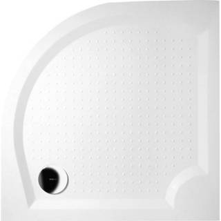 👉 Douchebak Marmer Sapho Viva 90x90x4 cm Kwartrond Wit Sapho