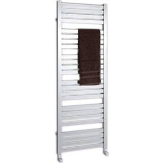 👉 Handdoekradiator zilver nevel links Sapho Recht 55.5x158.3 cm 690W 8590913862274