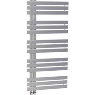 👉 Design radiatoren zilver silvana links Designradiator Sapho Recht 50x123.6 cm 561W 8590913827426