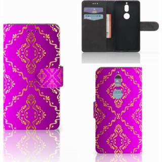 👉 Portemonnee roze Wallet Case Nokia 7 Barok 8718894625651