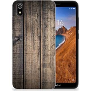 👉 Bumper hoesje Xiaomi Redmi 7A Steigerhout 8720091901926