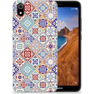 Siliconen hoesje Xiaomi Redmi 7A TPU Tiles Color 8720091842489