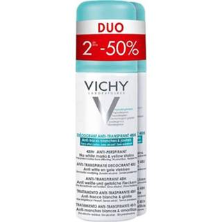 👉 Active Vichy Deo Anti Witte&Gele Vlekken 48u Duo 2e -50% 2x125ml 8710678930197