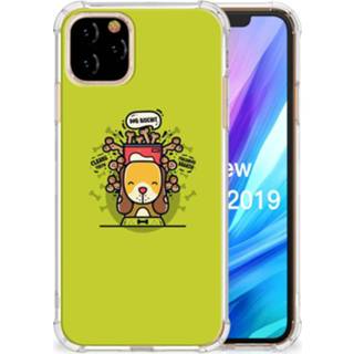 👉 Bumper hoesje Apple iPhone 11 Pro Max Stevige Doggy Biscuit 8720091452145
