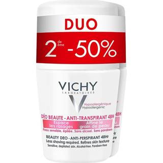 👉 Deodorant active Vichy Anti-Haargroei Roller 48u Promo Duo 2e -50% 2x50ml 8710678497539