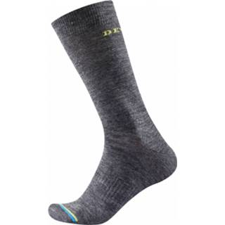 👉 Sock uniseks grijs zwart Devold - Hiking Liner Multifunctionele sokken maat 35-37, zwart/grijs 7028567201732