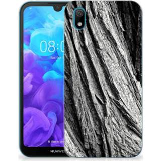 👉 Bumper hoesje grijs Huawei Y5 (2019) Boomschors 8720091374492