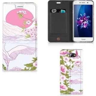 👉 Huawei Y5 2 | Y6 Compact Hoesje maken Bird Standing 8718894686812