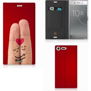 👉 Standcase Sony Xperia XZ Premium Hippe Liefde 8718894688502