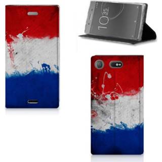 👉 Standcase Sony Xperia XZ1 Compact Nederlandse Vlag 8718894728499