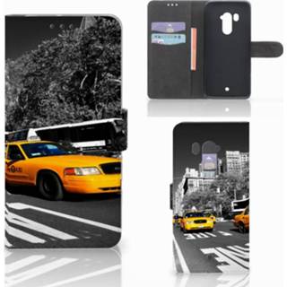 👉 Flipcover HTC U11 Plus Flip Cover New York Taxi 8718894801666