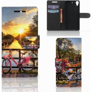 👉 Flipcover HTC Desire 628 Flip Cover Amsterdamse Grachten 8718894802434