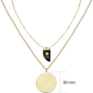 👉 RVS Dubbele Ketting Lucky Tooth |