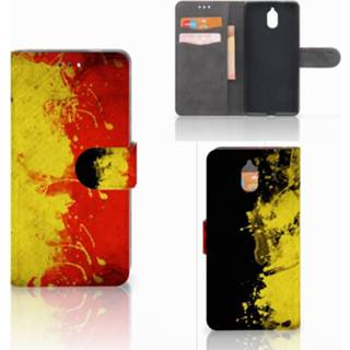 👉 Vlag Nokia 3.1 (2018) Bookstyle Case Belgische 8718894901168