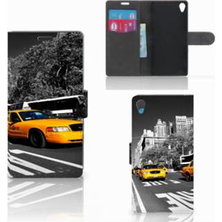 👉 Flipcover Sony Xperia Z3 Flip Cover New York Taxi 8718894139585
