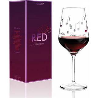 👉 Wijnglas rood kristalglas Ritzenhoff Red Design Rode 024 4001852057842