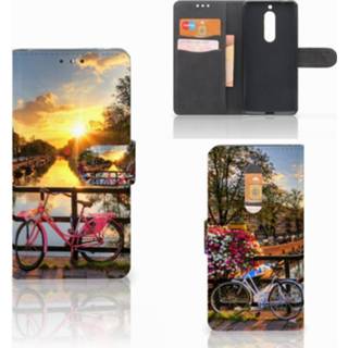 👉 Flipcover Nokia 5 Flip Cover Amsterdamse Grachten 8718894421680