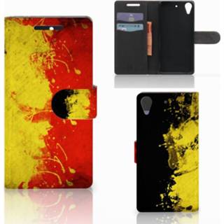 👉 Vlag HTC Desire 628 Bookstyle Case Belgische 8718894551653