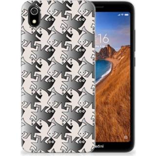 Grijs Xiaomi Redmi 7A TPU Hoesje Salamander Grey 8720091040243