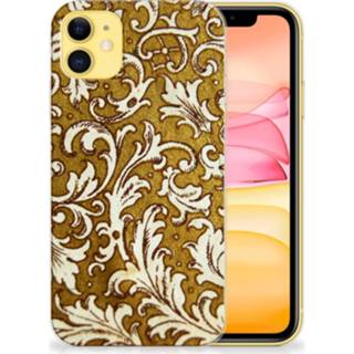 👉 Siliconen hoesje goud Apple iPhone 11 Barok 8720091050167