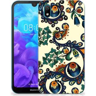 Siliconen hoesje Huawei Y5 (2019) Barok Flower 8720091050266