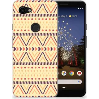 👉 Geel Google Pixel 3A TPU bumper Aztec Yellow 8720091060609