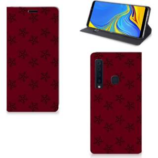 👉 Samsung Galaxy A9 (2018) Hoesje met Magneet Vlinder Patroon