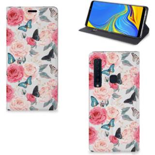 Samsung Galaxy A9 (2018) Smart Cover Butterfly Roses 8720091141575