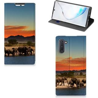 👉 Samsung Galaxy Note 10 Hoesje maken Olifanten 8720091149854