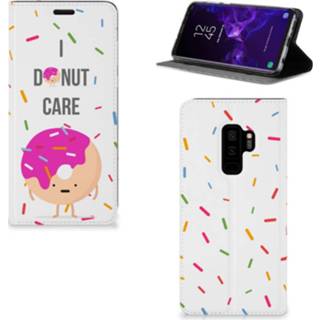 👉 Roze Samsung Galaxy S9 Plus Flip Style Cover Donut 8720091169821