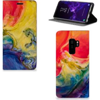 👉 Bookcase Samsung Galaxy S9 Plus Watercolor Dark 8720091195172