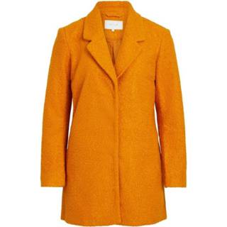 👉 Lange jas vrouwen oranje Tussen