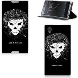 👉 Mobiel BookCase Sony Xperia L1 Skull Hair 8720091230934