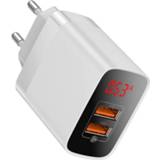 👉 Stop contact wit Baseus Mirror Lake QC&PD Stopcontact Lader - 18W 6953156210165