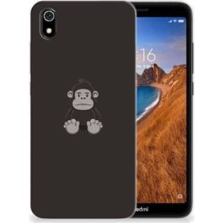 👉 Telefoonhoes Xiaomi Redmi 7A Telefoonhoesje met Naam Gorilla 8720091434011