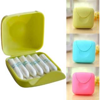 👉 Tampon vrouwen 2 stks draagbare tampons opbergdoos willekeurige kleur grootte levering 4512785135823