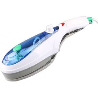 👉 Steamer blauw IJzer Handheld kledingstuk borstel draagbare kleren stoom U.S. plug 110V (blauw) 4512785089065