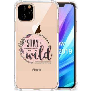 👉 Bumper hoesje Apple iPhone 11 Pro Stevige Boho Stay Wild 8720091476059
