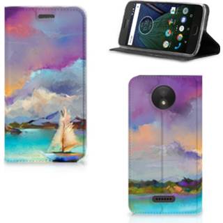 👉 Bookcase Motorola Moto C Plus Boat