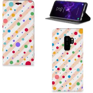 👉 Samsung Galaxy S9 Plus Hoesje met Magneet Hearts