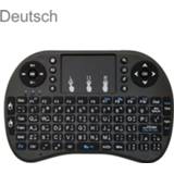 👉 Draadloos toetsenbord Ondersteuning taal: Duitse i8 Air Mouse met touchpad voor Android TV Box & Smart PC Tablet Xbox360 PS3 HTPC/IPTV 6922219403714