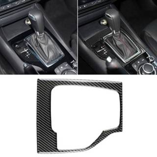 👉 Gearframe carbon fiber Auto linker aandrijving Gear frame een decoratieve sticker voor Mazda Axela 2013-2016 6922624093616