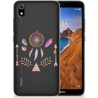 👉 Telefoonhoes Xiaomi Redmi 7A Telefoonhoesje met Naam Boho Dreamcatcher 8720091551503