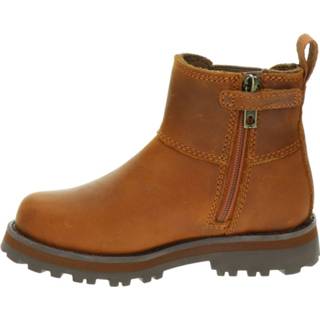 👉 Leer cognac boy Timberland Courma Kid rits- & gesloten boots 8719796300547