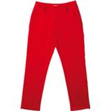 👉 Broek rood vrouwen Silvian H dames broeken lange-broek