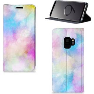 👉 Bookcase Samsung Galaxy S9 Watercolor Light 8720091649330