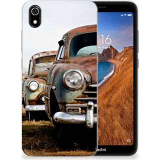 Siliconen hoesje Xiaomi Redmi 7A met foto Vintage Auto 8720091664241