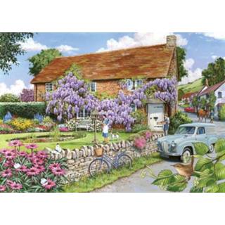 👉 Puzzel XL Wisteria Cottage 250 Stukjes 5060002003473