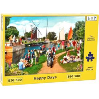 👉 Puzzel XL Happy Days 500 stukjes 5060002004524