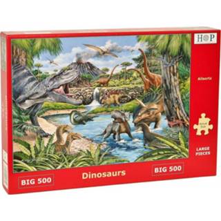 👉 Puzzel XL Dinosaurs 500 stukjes 5060002004722